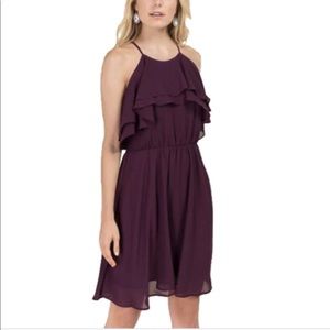 NWT Francesca’s Langley ruffle dress